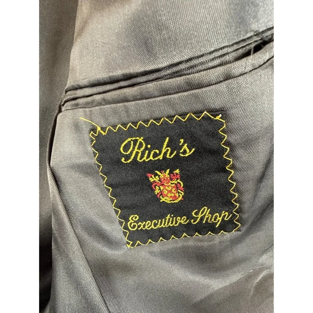 Vintage Polo University Club Ralph Lauren Sport Coat Mens 44 Houndstooth USA EUC
